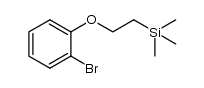 [2-(2-bromophenoxy)ethyl]trimethylsilane Structure