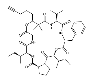 pitipeptolide D Structure