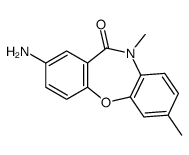 8-amino-2,5-dimethylbenzo[b][1,4]benzoxazepin-6-one结构式