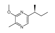 Pyrazine, 3-methoxy-2-methyl-5-(1-methylpropyl)-, (S)- (9CI)结构式
