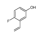 4-Fluoro-3-vinylphenol Structure