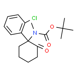 N-Boc Ketamine Structure