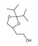 (S)-4-(2-羟乙基)-2,2-二异丙基-1,3-二氧戊环结构式