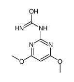 1-(4,6-二甲氧基嘧啶-2-基)脲结构式