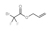 2-溴-2,2-二氟乙酸烯丙酯结构式