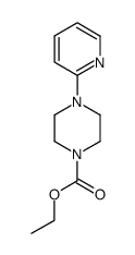 ethyl-4-(2-pyridyl)-1-piperazine carboxylate Structure