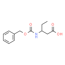 3-Cbz-aMinopentanoic acid Structure