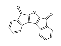 Diindeno[2,1-b:1',2'-d]thiophen-5,7-dion结构式