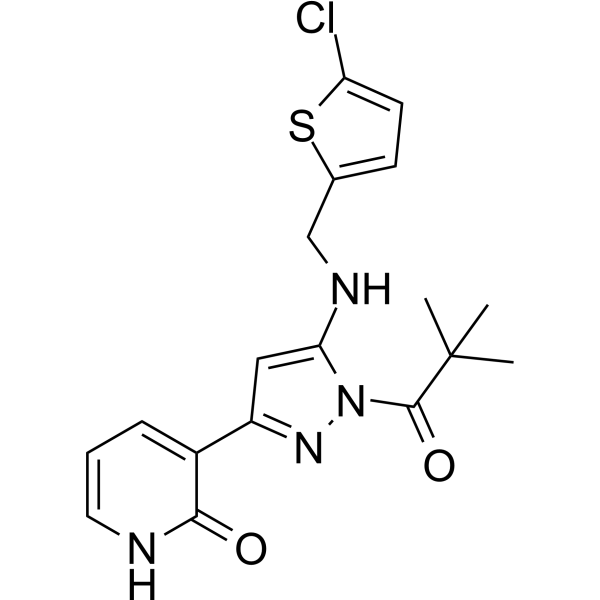 Thrombin inhibitor 6结构式