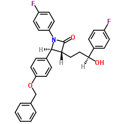 4'-O-Benzyloxy Ezetimibe Structure