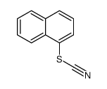 naphthalen-1-yl thiocyanate结构式