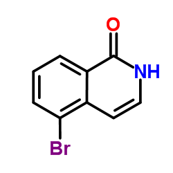 5-溴-1(2H)-异喹啉酮结构式