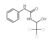 Urea,N-phenyl-N'-(2,2,2-trichloro-1-hydroxyethyl)-结构式
