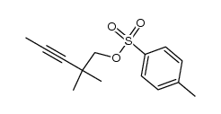 4,4-dimethyl-5-(toluene-4-sulfonyloxy)-pent-2-yne Structure