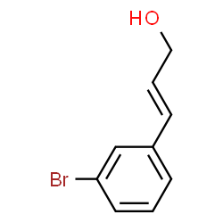 3-(3-Bromophenyl)-2-propen-1-ol结构式