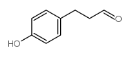 3-(4-hydroxyphenyl)propanal Structure