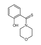4-(2-hydroxythiobenzoyl)morpholine结构式