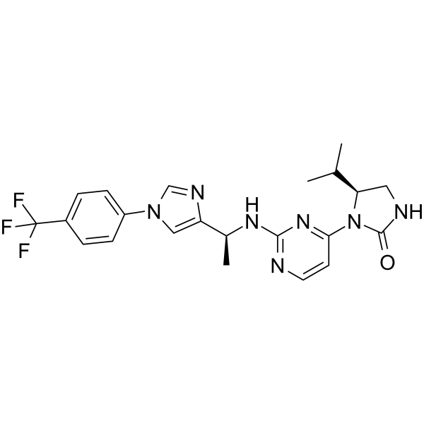 IDH1 Inhibitor 7结构式