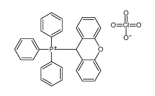 triphenyl(9H-xanthen-9-yl)phosphanium,perchlorate Structure