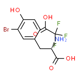 3-Bromotyrosine (trifluoroacetate salt)结构式
