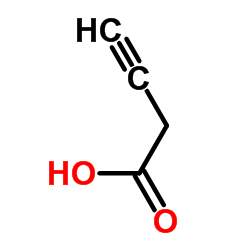 3-Butynoic acid structure