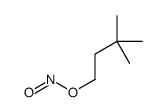 3,3-dimethylbutyl nitrite Structure