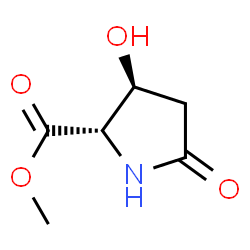 Proline, 3-hydroxy-5-oxo-, methyl ester, DL-trans- (8CI) picture