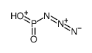 azido-hydroxy-oxophosphanium Structure