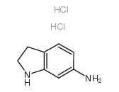 6-氨基-2,3-二氢吲哚双盐酸盐结构式