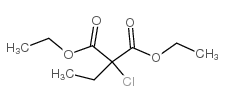 diethyl ethylchloromalonate Structure