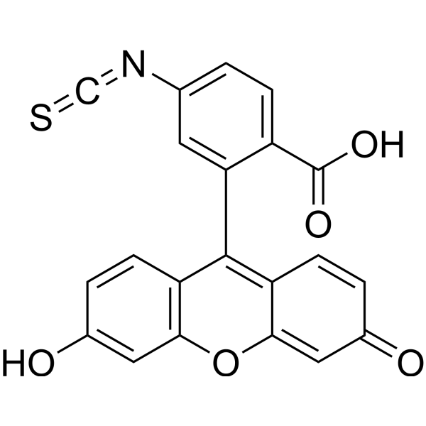 异硫氰酸荧光素结构式