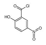 2-hydroxy-5-nitrobenzoyl chloride Structure
