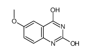 5-甲氧基喹唑啉-(2,4)二酮结构式