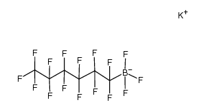 potassium (perfluorohexyl)trifluoroborate Structure