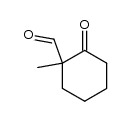 1-Methyl-2-oxo-cyclohexanecarbaldehyde Structure