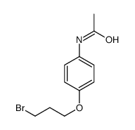 N-[4-(3-bromopropoxy)phenyl]acetamide Structure