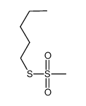 甲硫基磺酸戊酯结构式