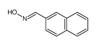 (E)-2-Naphthalenecarbaldehyde oxime结构式