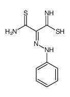 2-(phenylhydrazinylidene)propanedithioamide Structure