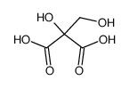 hydroxy-hydroxymethyl-malonic acid Structure