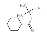 环己烷羰基硫代羧酸s-叔丁酯结构式