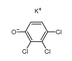 potassium salt of 2,3,4-trichlorophenol结构式