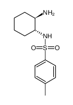 反式-Np-甲苯磺酰基-1,2-二氨基环己烷结构式
