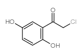 2-氯-1-(2,5-二羟基苯基)乙酮结构式