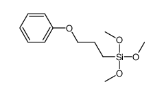 trimethoxy(3-phenoxypropyl)silane Structure