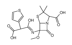Temocillin disodium salt Structure