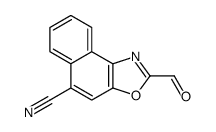 2-formylbenzo[e][1,3]benzoxazole-5-carbonitrile结构式