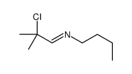 N-butyl-2-chloro-2-methylpropan-1-imine Structure