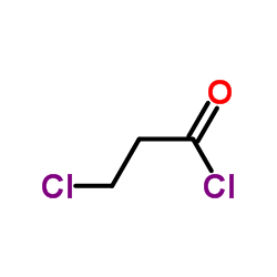 3-Chloropropanoyl chloride Structure