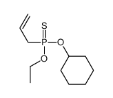 cyclohexyloxy-ethoxy-prop-2-enyl-sulfanylidene-λ5-phosphane结构式